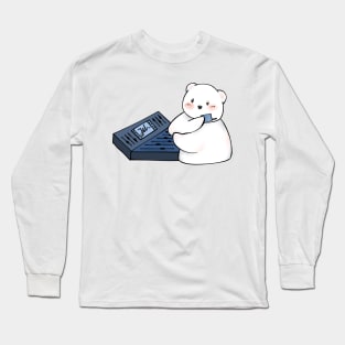 SOUND ENGINEER BEAR Long Sleeve T-Shirt